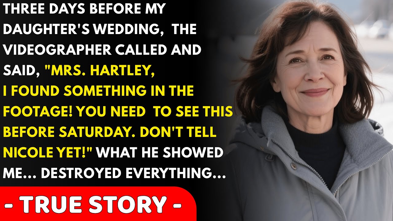 The Wedding Videographer Called Me Three Days Before My Daughter's Wedding And Said He Found Some...