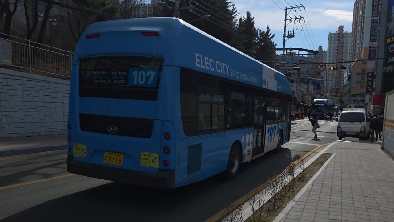 부산 107번 (풍산금속 ~ 세월교입구,선수촌아파트)