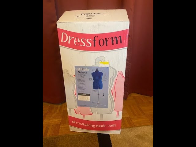 I made an easy customized dress form! WITHOUT duct tape and spray foam :) 