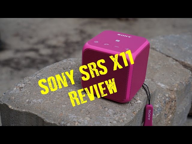 Sony SRS-X11 Review!