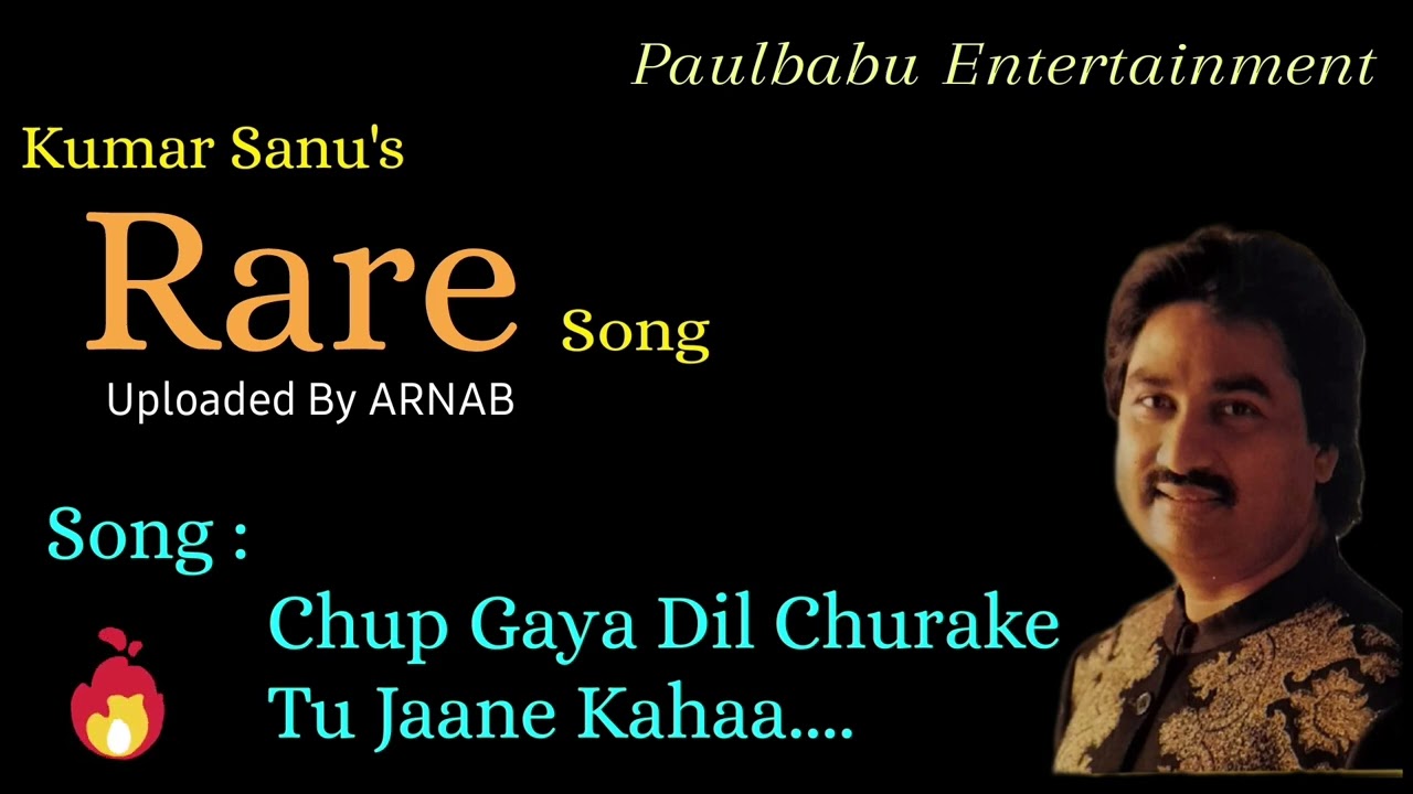 Chup Gaya Dil Churake Tu Ae Jane Kaha ((Digital)) Album Janeman 2021 - Kumar Sanu