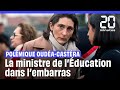 Polémique Oudéa-Castéra : La ministre de l'Éducation dans l'embarras image