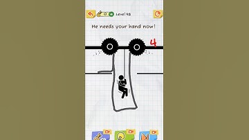 Draw 2 save #draw2save #interestgaming / level 48 / / he needs you are hand now ! / #short ⚠️⚠️