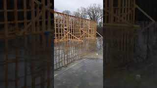 Building a 50x80 shop one man wrecking crew