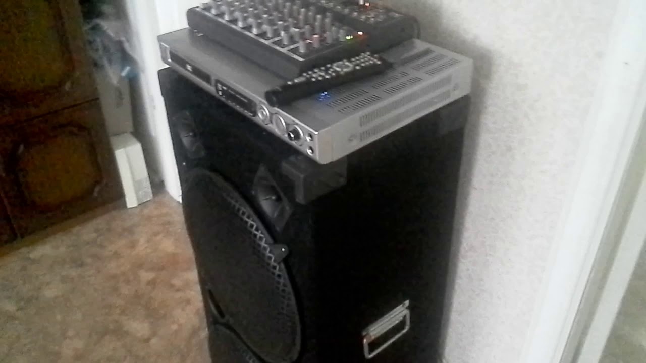 Колонка 2-15 и самодельный усилитель класса D TDA8954