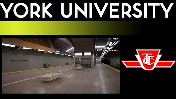 TTC Yonge-University Subway - York University Station Walkthrough