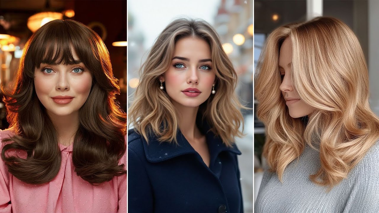 Многослойные стрижки для волос средней длины в 2025 году: дерзкие стрижки шегги-боб, шикарные мно...