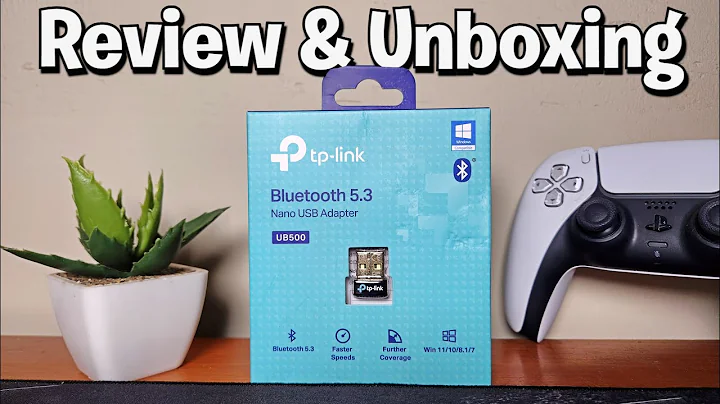 TP-Link UB500 Bluetooth 5.3 Nano USB Adapter - Unboxing And Set Up