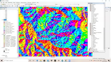 Slope Map Aspect Map Contour Map Hillshade Map TIN map   YouTube