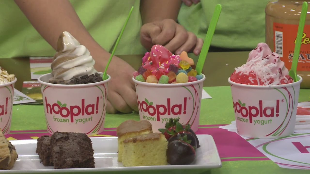 Hoopla! Frozen Yogurt YouTube