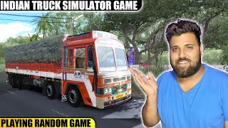 I am Playing Random Indian Truck Simulator Game | Real Indian Cargo Truck Simulator 2020 Offroad 3D screenshot 5