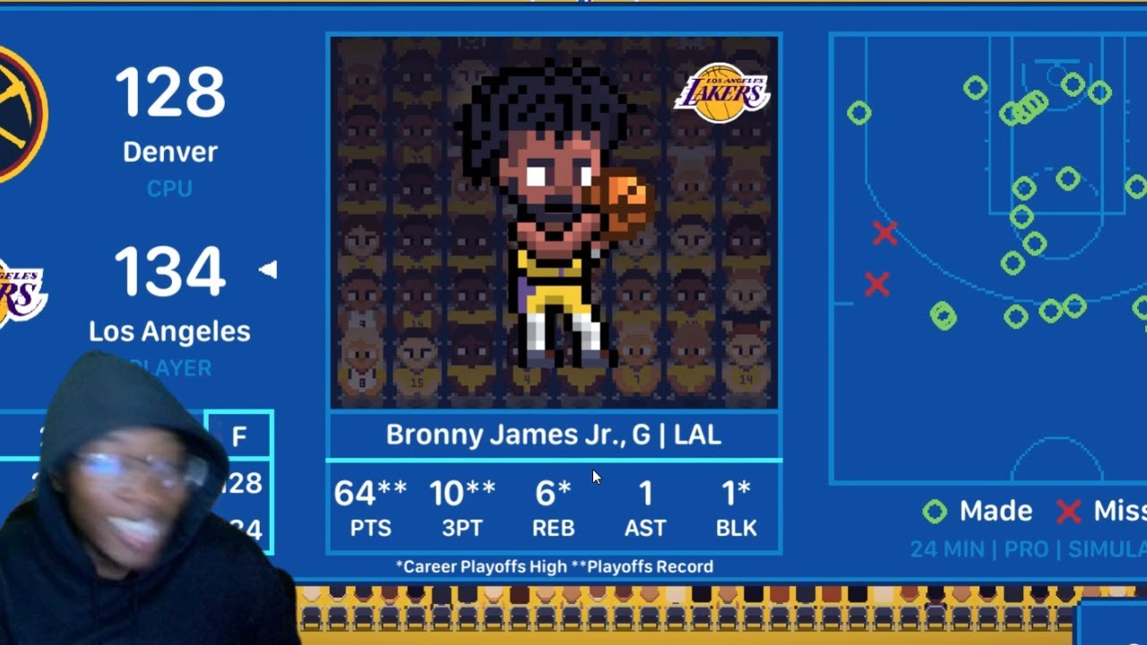 WE Turned BRONNY JAMES into The GOAT in Hoop Land