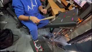 Para bizde Roland Spd sx pro Sound Testing.new Video (kostas Velikis)