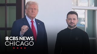 Trump meets with Zelenskyy to discuss war with Russia, minerals deal