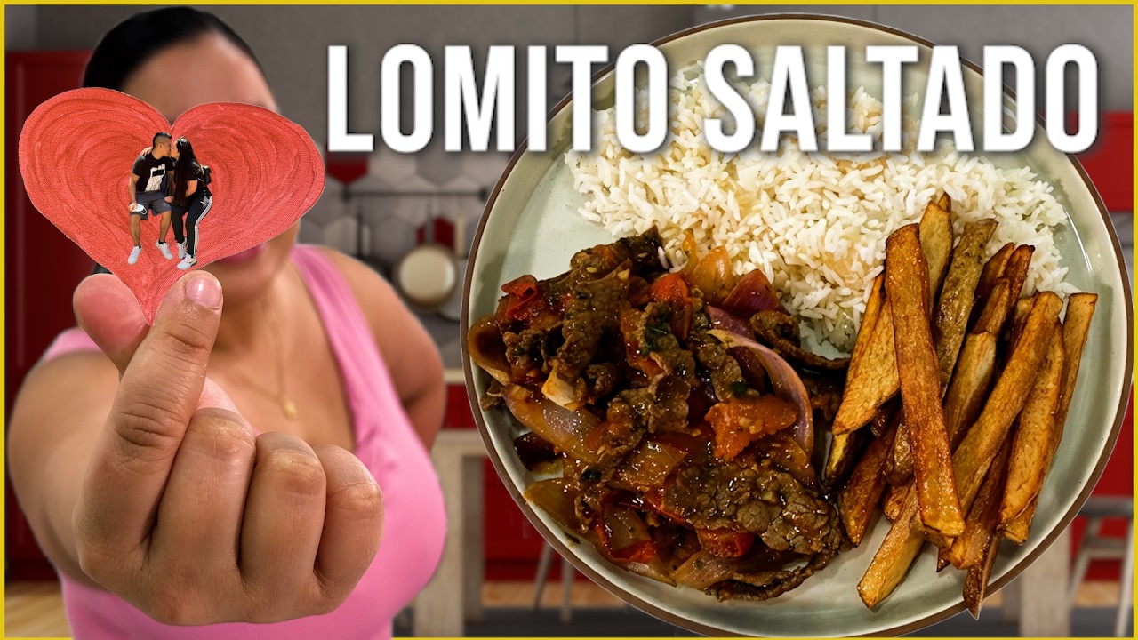 🔥 El Lomito Saltado Más Romántico 💕 Receta Peruana Fácil + Mi Historia de Amor