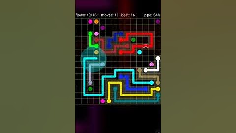 How To Solve Flow Free Bridges 14x14 Mania Pack Level 43 Board Walk Through Solution Walkthrough