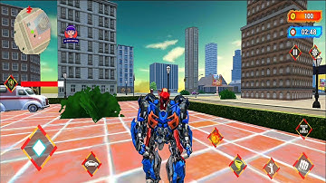 Tornado Shooting Robot Transformation Game 2022 #1 - Android Gameplay