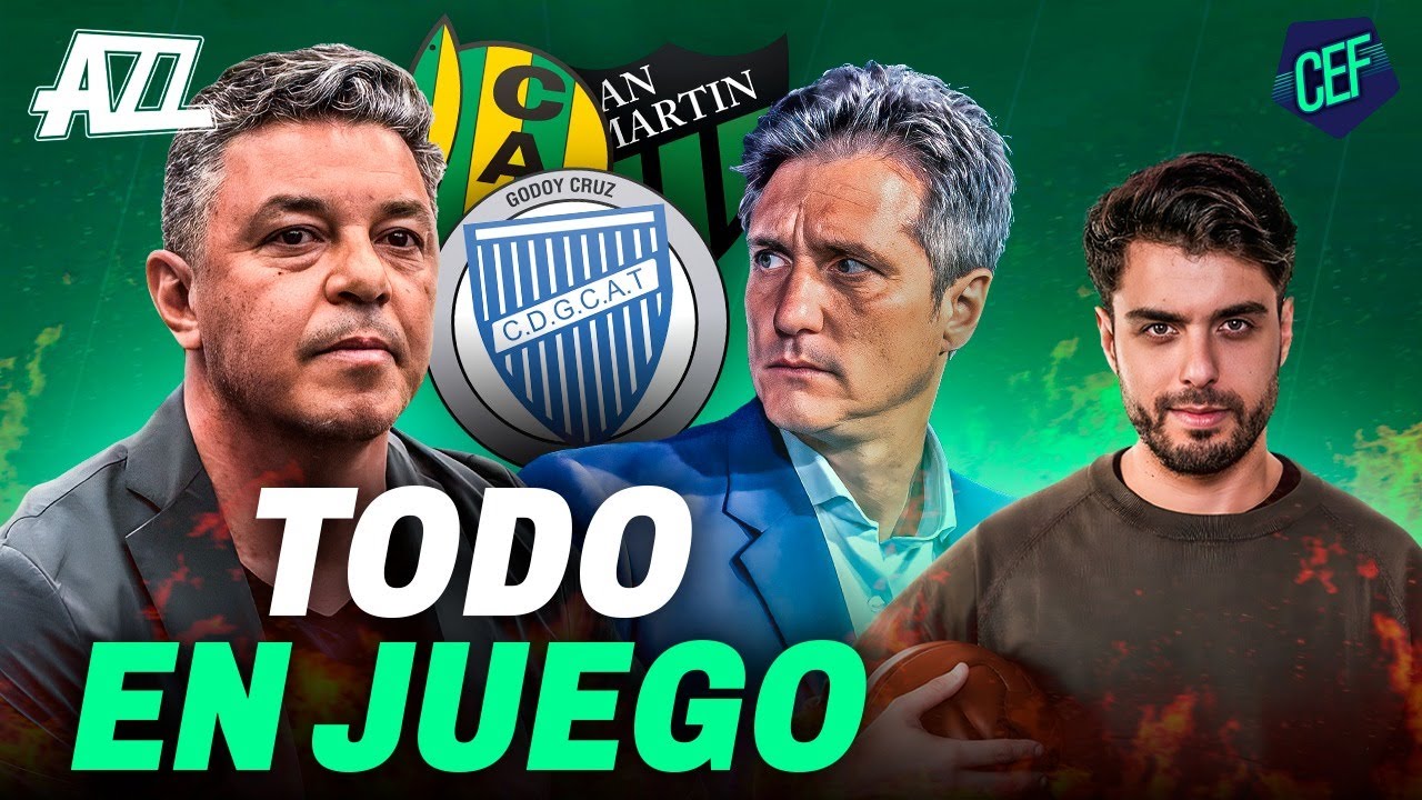 CEF EN VIVO🔥 SE DEFINE EL DESCENSO - RIVER SE JUEGA SU PASE A LA LIBERTADORES