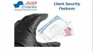 Protection from Check Fraud with Check Security Features