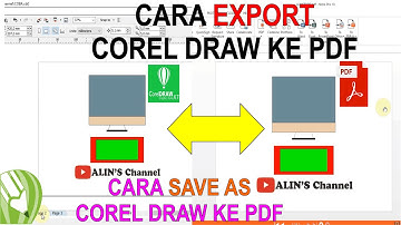 Cara Mudah Menyimpan Corel Draw ke PDF dengan Corel Draw - COREL DRAW X5
