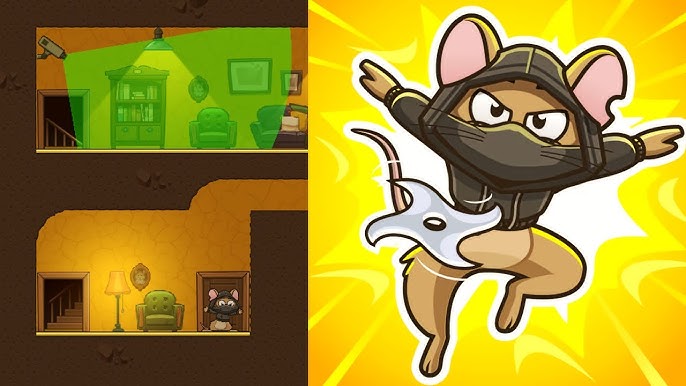 Esse jogo é TOP! NINJA MOUSE - Ninja Mouse no Poki 