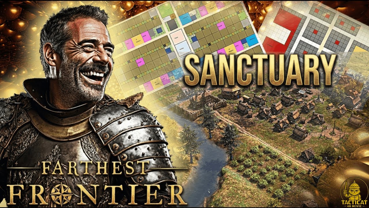 I Built a City of Sanctuary on Impossible Terrain (Farthest Frontier Movie)