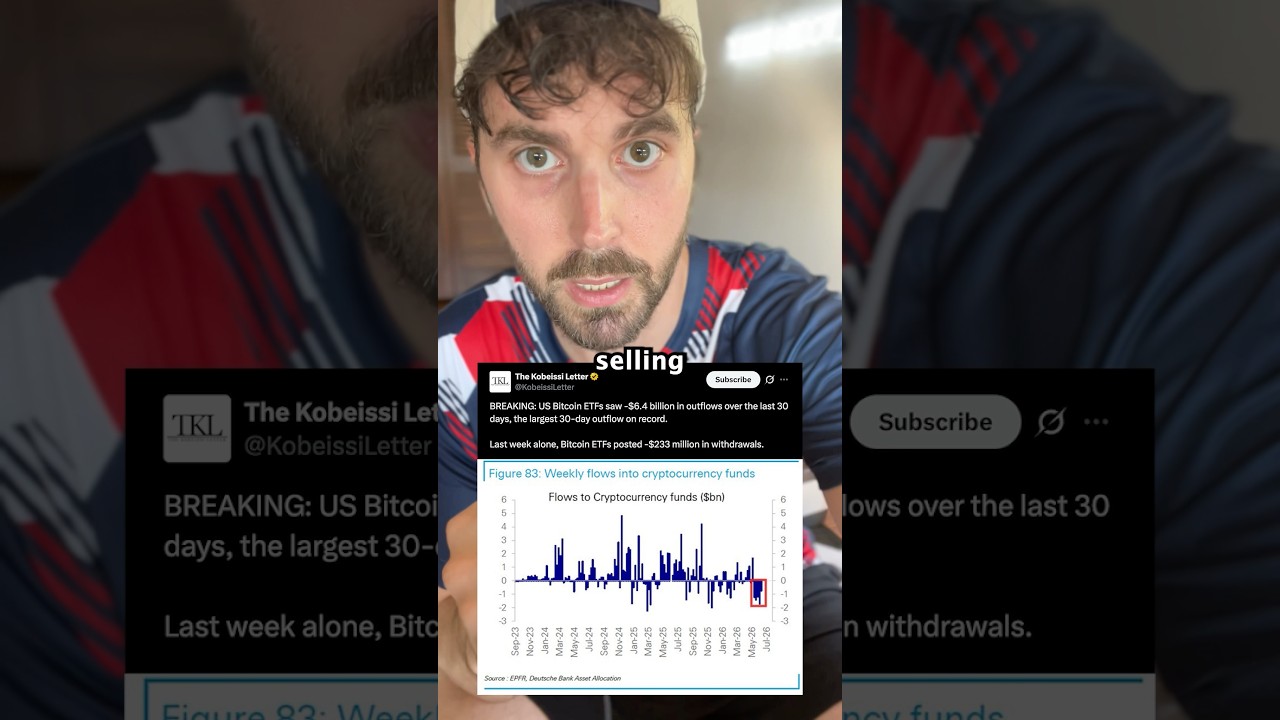 الصورة المصغرة Bitcoin crashing due to this 💥
