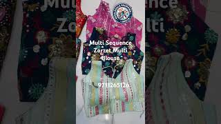 Multi #sequence#zorzet#blouse-#fashion #bodyshaper #cheapestcloth