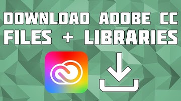 Download Adobe CC Files/Libraries From Cloud to PC! [Extract .cclibs Files]