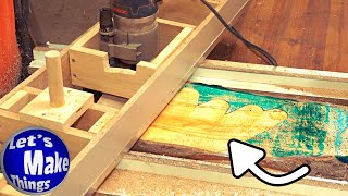10 Step Router Rails 2.0 Build // Simplified!
I made router rails years ago but they were more complicated. In this build, well use a couple 1 x 4 x 8s, a bit of particle board, some aluminum angle and single faced melamine!
The full step by step, material & tool lists can be found on my webpage: https://makethingswithrob.com/leveling-router-rails/
0:00 Intro
0:33 1. Material explanation
1:47 2. Building boxes
4:56 3. Finding centers
6:16 4. Adding skeletal strength
9:12 5. Creating handles
10:17 6. Installing the handles
11:10 7. Router plate
13:22 8. Router clamp fix
13:39 9. Aluminum protection
15:44 10. Riding rails
19:08 11. Example I
20:21 12. Example II
Become a patron! → Patreon.com/makethings/
Thank you to my patrons!
Michelle B
Keith Current
William L McNally
Jerry Adams
Tommy QR
Zach Finch
Rich Lightfoot
Tutor the Barbarian 10 Step Router Rails 2.0 Build // Simplified!