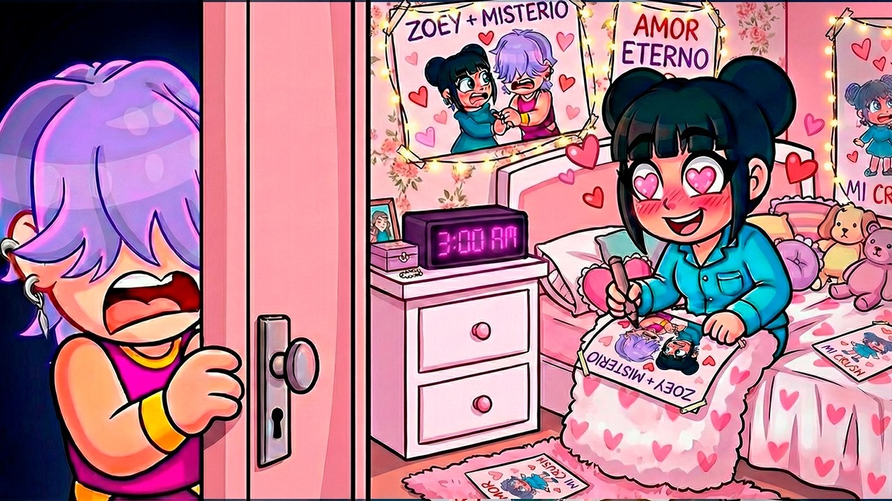 NO DEBÍ ENTRAR al CUARTO de ZOEY a las 3 AM en ROBLOX…