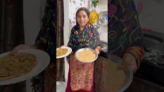 Aloo Ka Paratha Aur Halwa Bana H Dinner Me