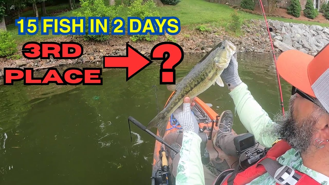May Monthly Bass Fishing Tournament Pt. 3 | Foothills Kayak Anglers | Lake Norman