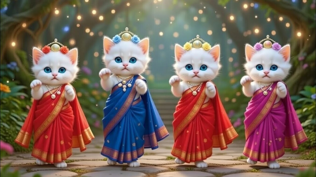 बिल्ली डांस | Cutest Cat videos funny dance🤣💃Videos for cats 