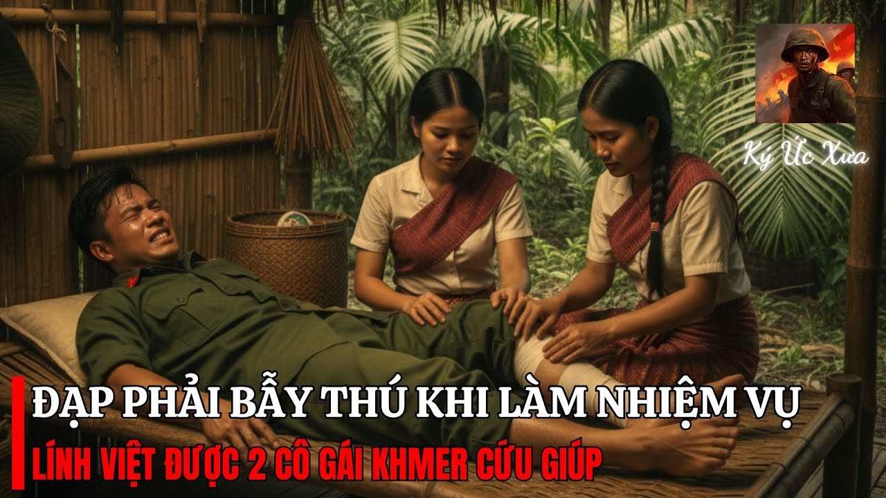 KHÔNG MAY Đạp Phải Bẫy Thú – BẤT NGỜ Được 2 Chị Em Khmer CỨU GIÚP | Biên Giới Tây Nam