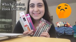 Testing Crochet Hooks @BasicallyNeda