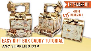 ** REQUESTED VIDEO ** | GIFT BOX CADDY TUTORIAL | ASC SUPPLIES DTP