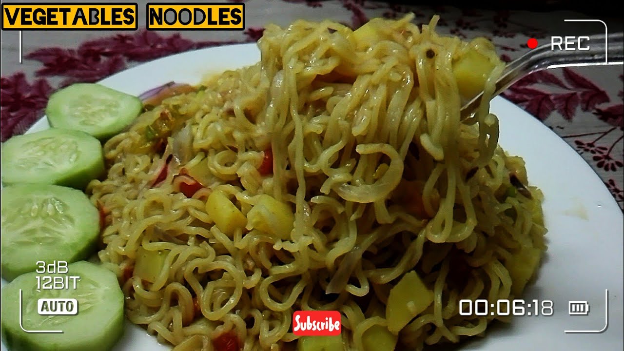 Vegetables Noodles Recipe Without EggStreet Style NoodlesUnique Iftar