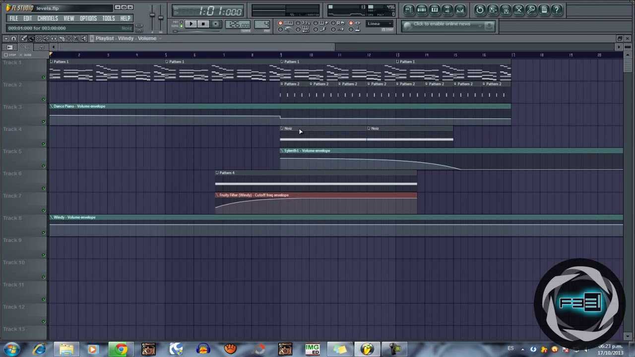 Avicii Levels Acordes (Melodia & Sintetizador) FL Studio (By FeeL