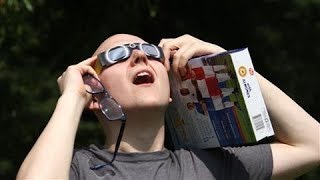 Solar Eclipse: New Yorkers Flock to Central Park