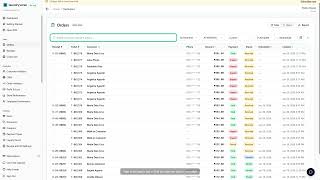 LaundryVerse Dashboard: Orders