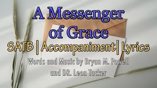 A Messenger of Grace  | Piano | SATB | Lyrics screenshot 3