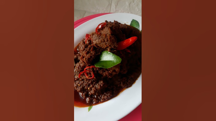 How to Cook Rendang #shorts