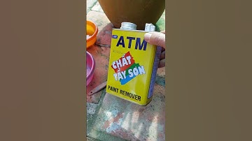 Tẩy sơn chết, sơn lâu năm. #masonsyn