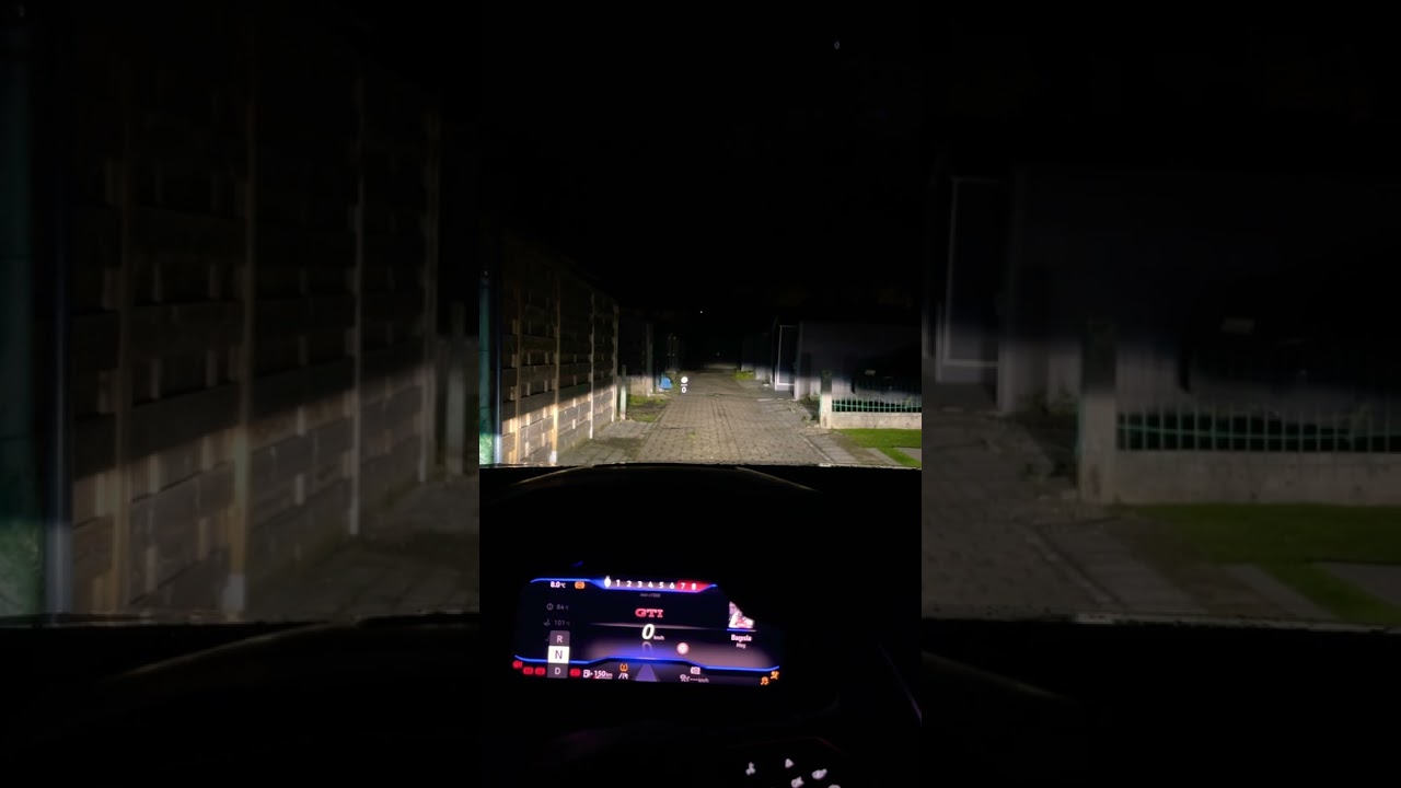 Vw golf 8 iQ light start up animation