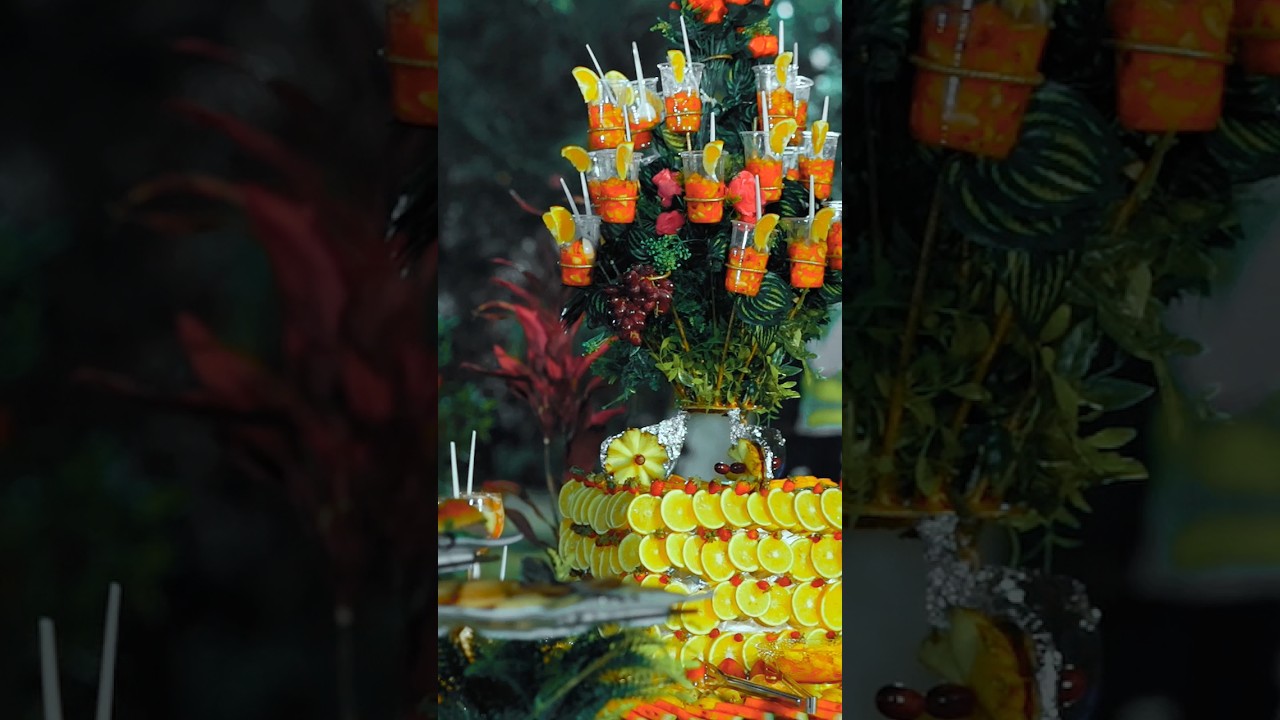 Filming a Wedding Buffet 😋😋 