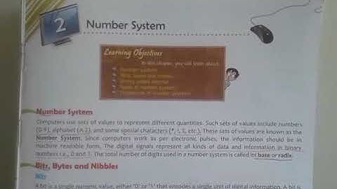 CLASS-7, COMPUTER, CH-2,PART-1, NUMBER SYSTEM