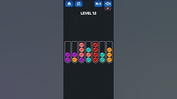 Ball sort puzzle |All levels gameplay| Walkthrough ANDROID ,IOS |#short#relaxing#GAMING#ASMR