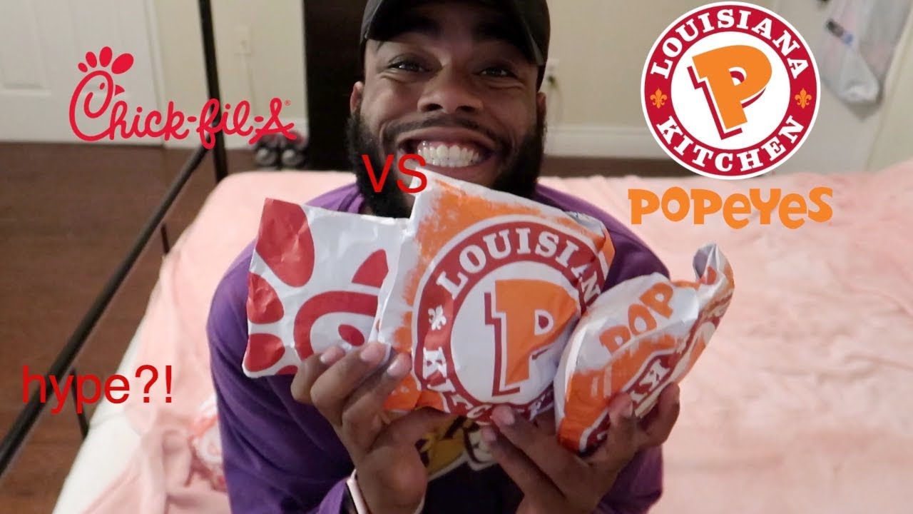Popeyes vs. ChickfilA Which Chicken Sandwich is better? (is it worth the hype?) YouTube