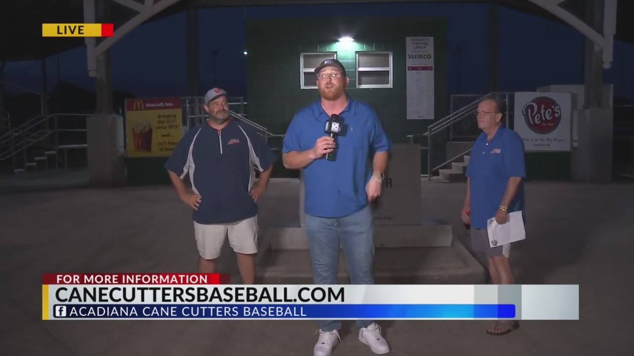 Acadiana Cane Cutters Baseball back in action pt. 2 YouTube